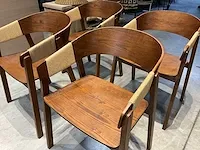 J-line houten eetkamerstoel (4x) - afbeelding 2 van  7