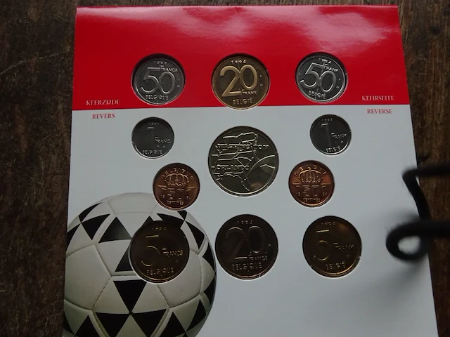 Jaarset 1994 belgië fleur de coins - afbeelding 2 van  2