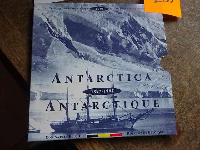 Jaarset 1997 antartica fleur de coins - afbeelding 1 van  2