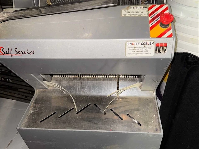 Jac self service broodsnijmachine - afbeelding 1 van  3