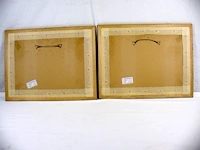 Jacht tafereel (x2) - afbeelding 4 van  4