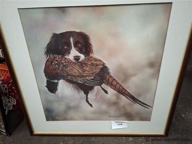 Jachttafereel - afbeelding 1 van  2