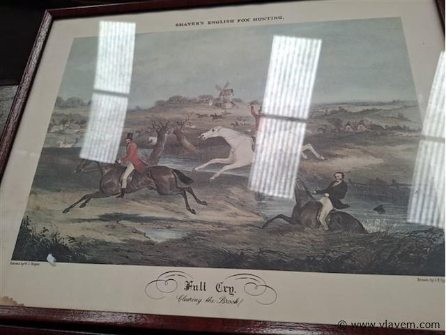 Jachttafereel - afbeelding 2 van  4