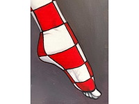 Jack gage – amour - olie op doek - 100x100 cm - afbeelding 3 van  12