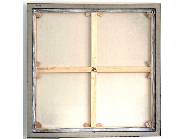 Jack gage – amour - olie op doek - 100x100 cm - afbeelding 4 van  12