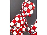 Jack gage – amour - olie op doek - 100x100 cm - afbeelding 7 van  12