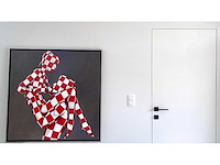 Jack gage – amour - olie op doek - 100x100 cm - afbeelding 10 van  12