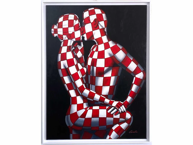 Jack gage – amour - olie op doek - afbeelding 3 van  10