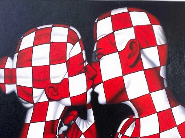 Jack gage – amour - olie op doek - afbeelding 6 van  10
