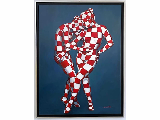 Jack gage – les danseuses - olie op doek - afbeelding 5 van  12