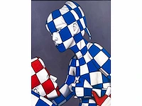 Jack gage – les danseuses - olie op doek - afbeelding 13 van  14