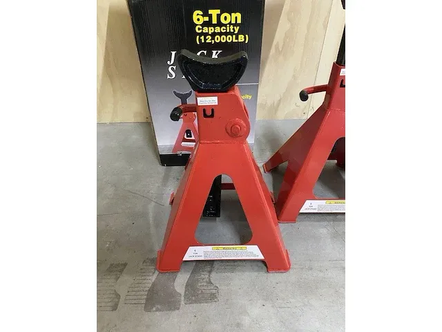 Jack stand bokken 6 ton per set van 2 - afbeelding 1 van  1