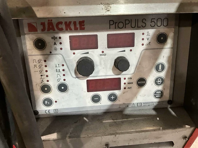 Jäckle pro plus 500 lasapparaat - afbeelding 8 van  8