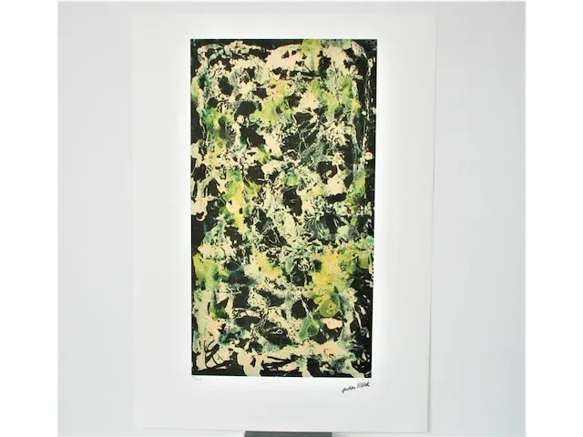 Jackson pollock - gelimiteerde editie - afbeelding 1 van  13