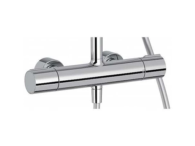 Jacob delafon brigitte verchroomde thermostatische douchezuil - afbeelding 5 van  5