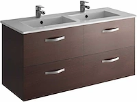 Jacob delafon ebp1349-e14 ola kast 120cm 4 lades-melamine wengé hout, keramiek, 120 x 45 x 56 cm - afbeelding 2 van  4