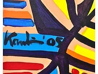 Jacob kanbier (leiden, 1949-2020) - origineel, groot - afbeelding 3 van  6