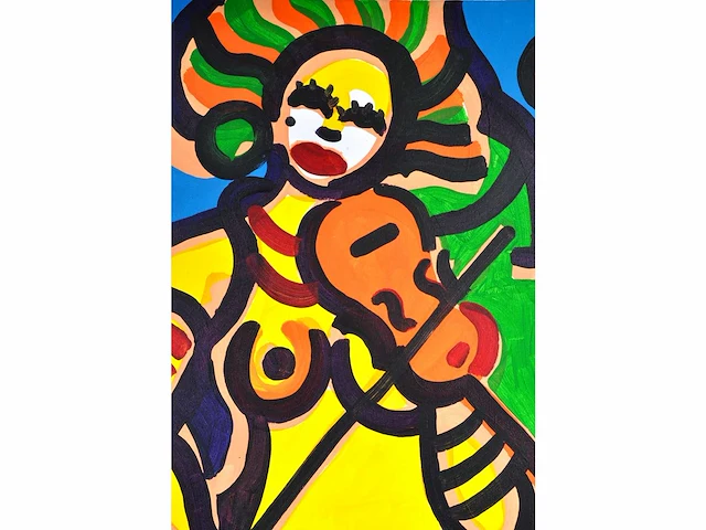 Jacob kanbier (leiden, 1949-2020) - origineel, groot - afbeelding 6 van  6