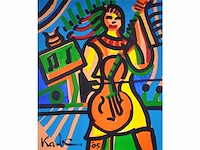 Jacob kanbier (leiden, 1949-2020) - origineel, groot - afbeelding 1 van  6