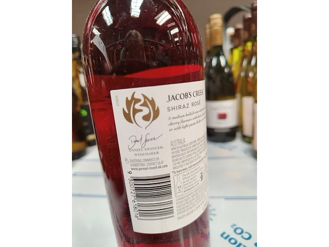 Jacob's creek shiraz rosé 2021 12% - afbeelding 4 van  4