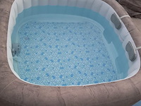 Jacuzzi bestway lay-z-spa 4 maand oud 4-6 pers ingbouwd filtersysteem(afhalen met afspraak - afbeelding 6 van  9