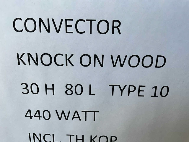 Jaga knock on wood convector - afbeelding 5 van  5
