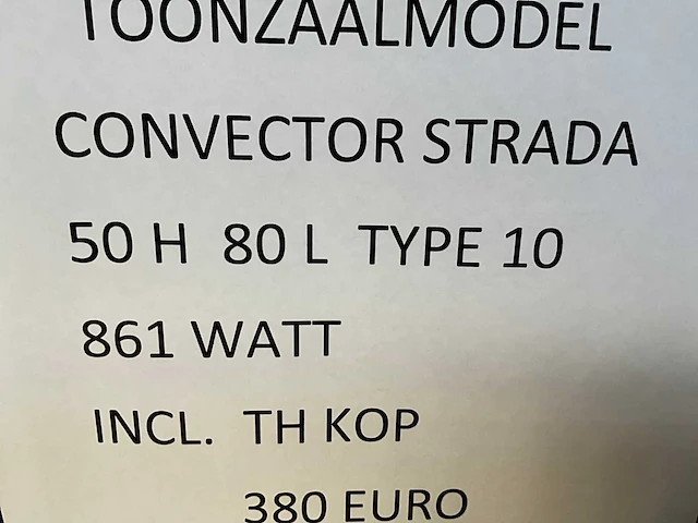 Jaga strada convector - afbeelding 5 van  5