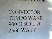 Jaga tempo wand convector - afbeelding 4 van  4