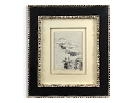 James ensor - originele tekening - afbeelding 1 van  2