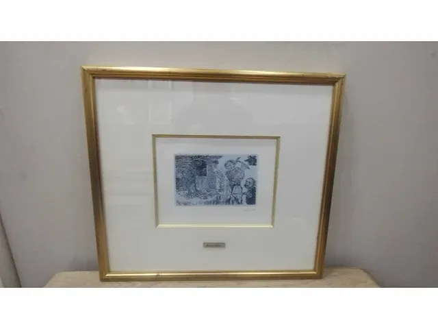 James ensor “de gierigheid” - afbeelding 3 van  5