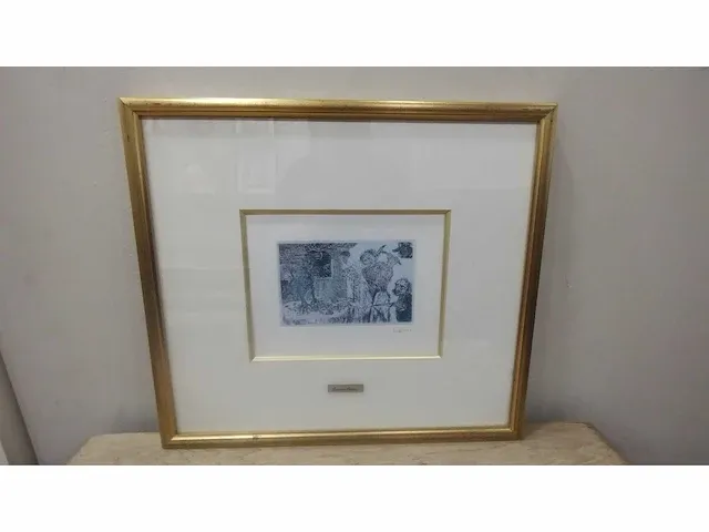 James ensor “de gierigheid” - afbeelding 4 van  5