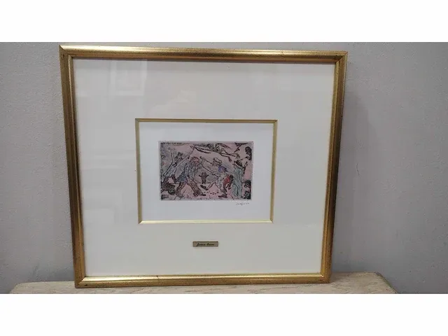 James ensor “de gramaschap” - afbeelding 5 van  7