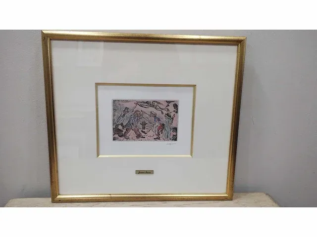 James ensor “de gramaschap” - afbeelding 6 van  7