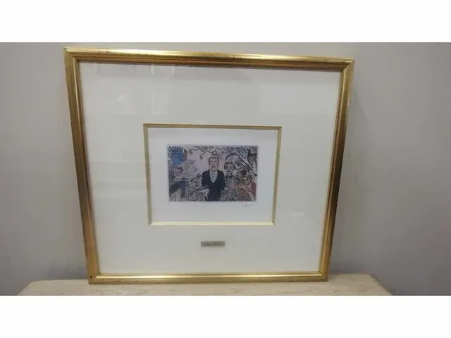 James ensor “de hoogmoed” - afbeelding 3 van  6