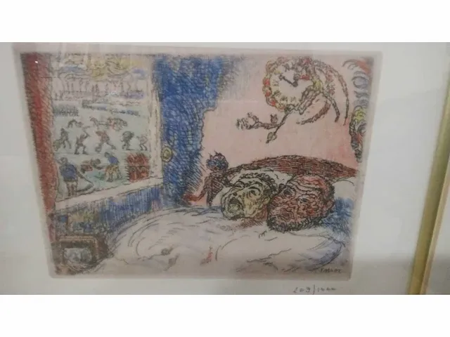 James ensor “de luiheid” - afbeelding 2 van  5