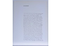 Jan burssens - portret van alberto giacometti - zeefdruk - afbeelding 2 van  6