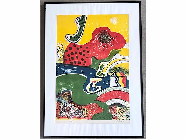 Jan cobbaert - kleurenlithografie - afbeelding 6 van  8