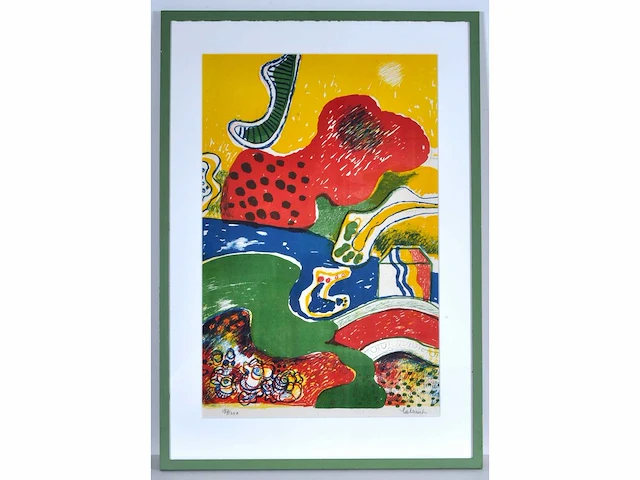 Jan cobbaert - litho - ingelijst - afbeelding 2 van  8