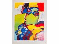 Jan cobbaert (1909-1995) - zeefdruk - afbeelding 1 van  10
