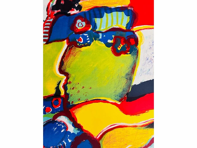 Jan cobbaert (1909-1995) - zeefdruk - afbeelding 3 van  10