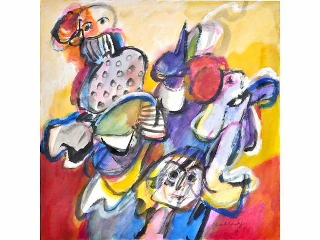 Jan cobbaert (heverlee, 1909-1995) - origineel - afbeelding 2 van  6