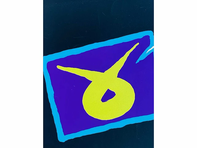 Jan cox - vogel - kleurenlithografie - afbeelding 4 van  5