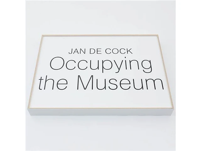 Jan de cock - occupying the museum (80x) - afbeelding 1 van  8