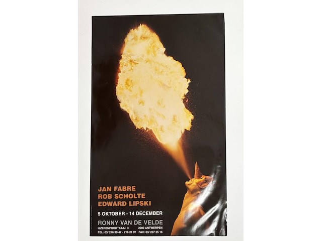 Jan fabre - affiche - afbeelding 1 van  1
