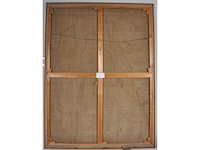 Jan van der pol - stadsgezicht - olie op doek - 200x150 cm - afbeelding 2 van  11