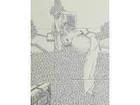 Jan vanriet - lithografie - afbeelding 5 van  7