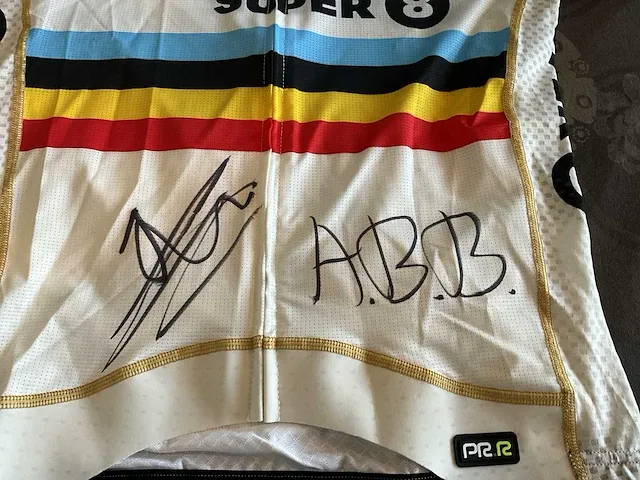 Jan-willem van schip gesigneerd sportshirt - afbeelding 2 van  3