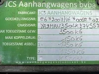 Jansens kip aanhangwagen alko type jcs 2cbc - afbeelding 6 van  8