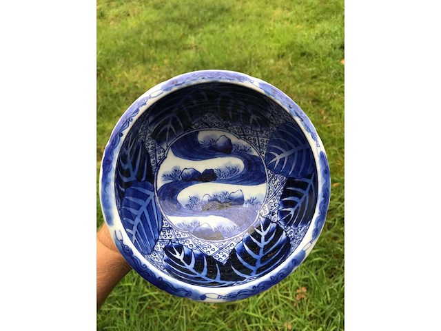 Japanese porcelain arita stemcup - afbeelding 23 van  24