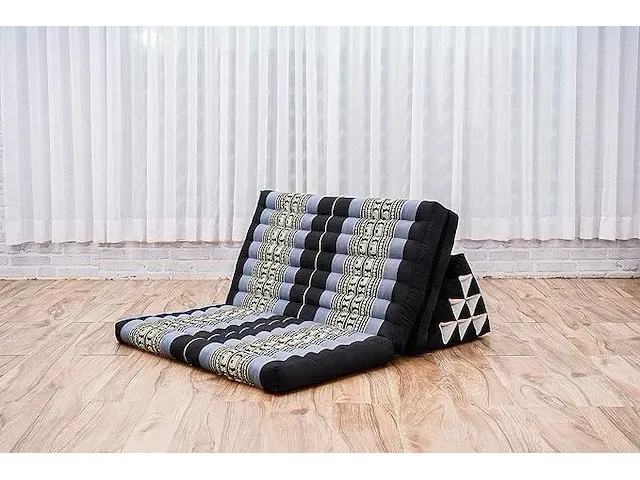 Japanse floor matras with triangle cushion - afbeelding 2 van  4